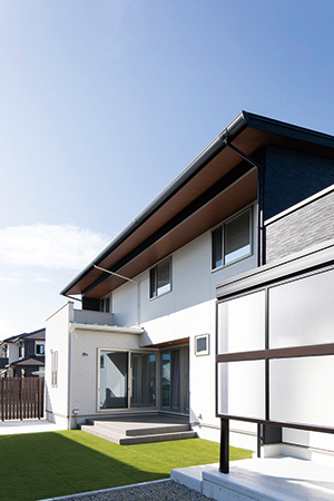 広いお庭のある開放的な暮らし