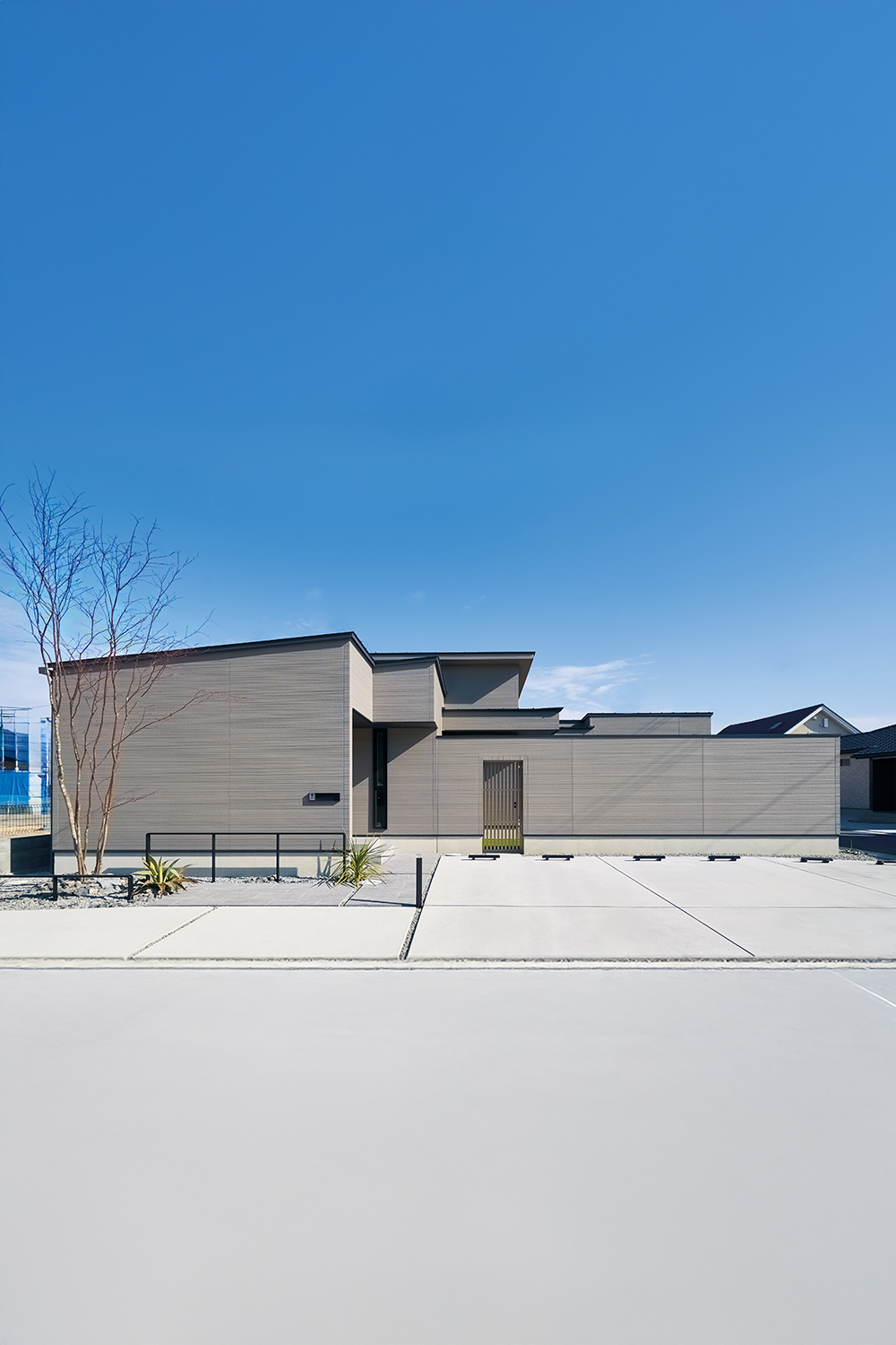 中庭を囲む愛犬ファーストの平屋