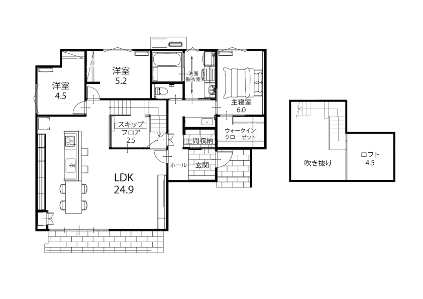 【県内4箇所から選べる】平屋の見学会