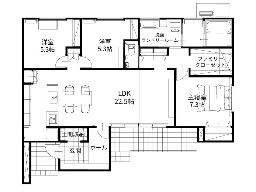 【県内4箇所から選べる】平屋の見学会