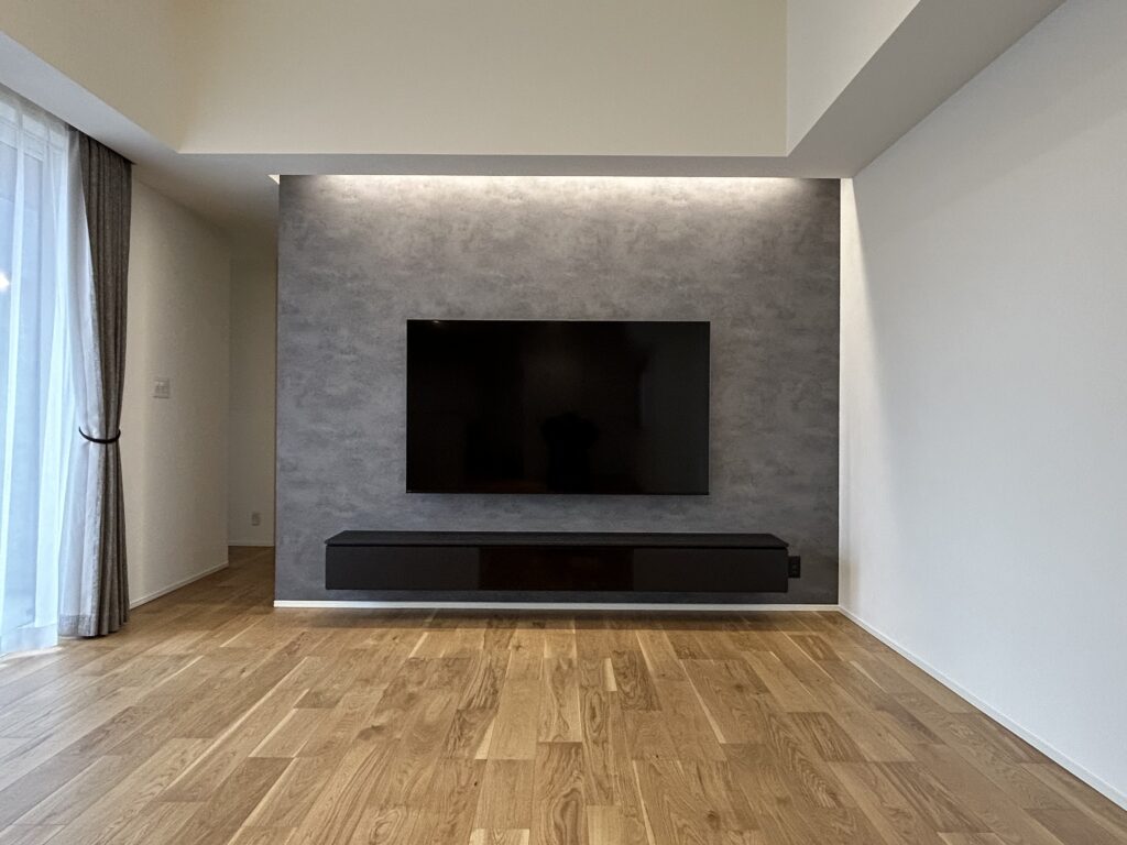 TV壁面のデザイン☆