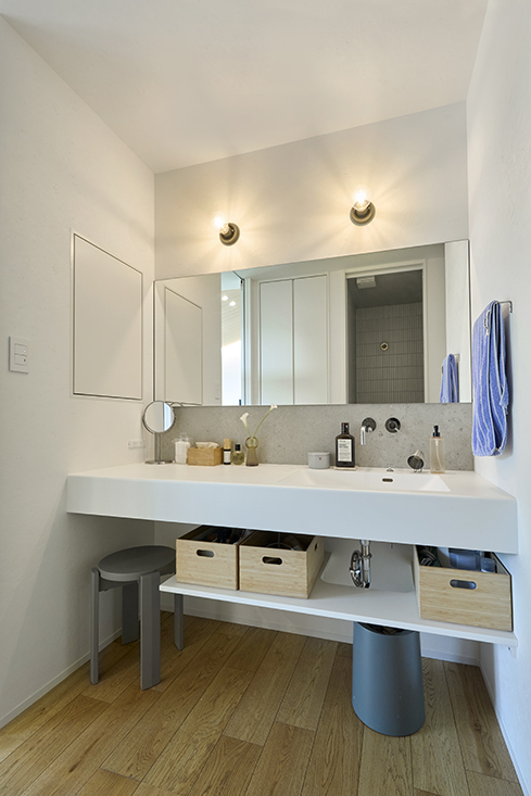 庭と繋がる、シンプルで上質な平屋