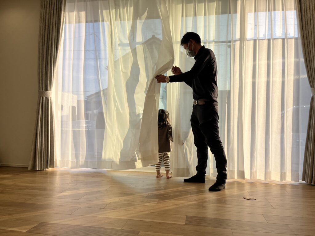 子どもたちとの癒しの時間