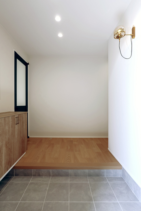 ナチュラルな玄関ホール