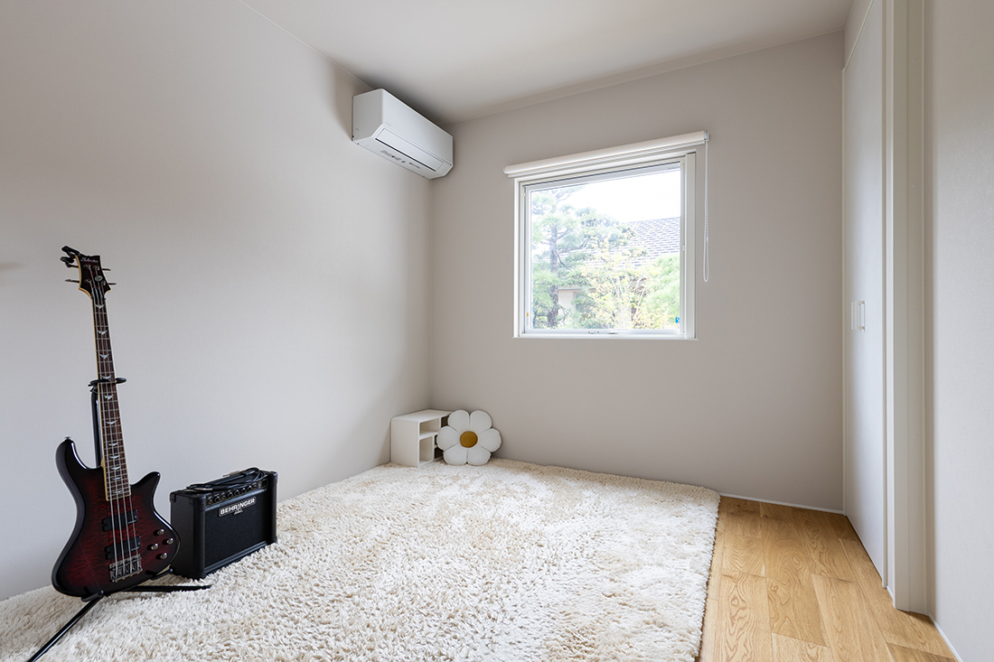 家族がくつろぐフリースペース