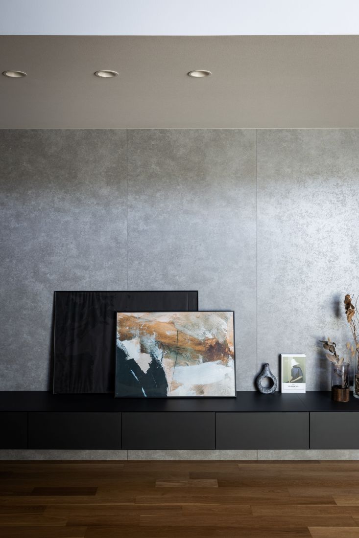 光と暮らすモダンな平屋