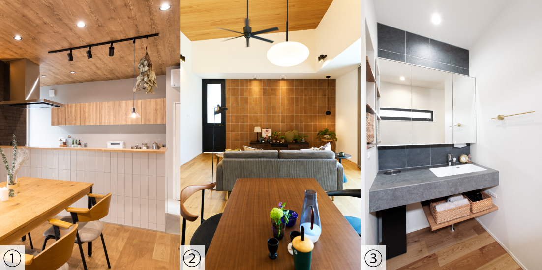 タイルを使用した施工事例