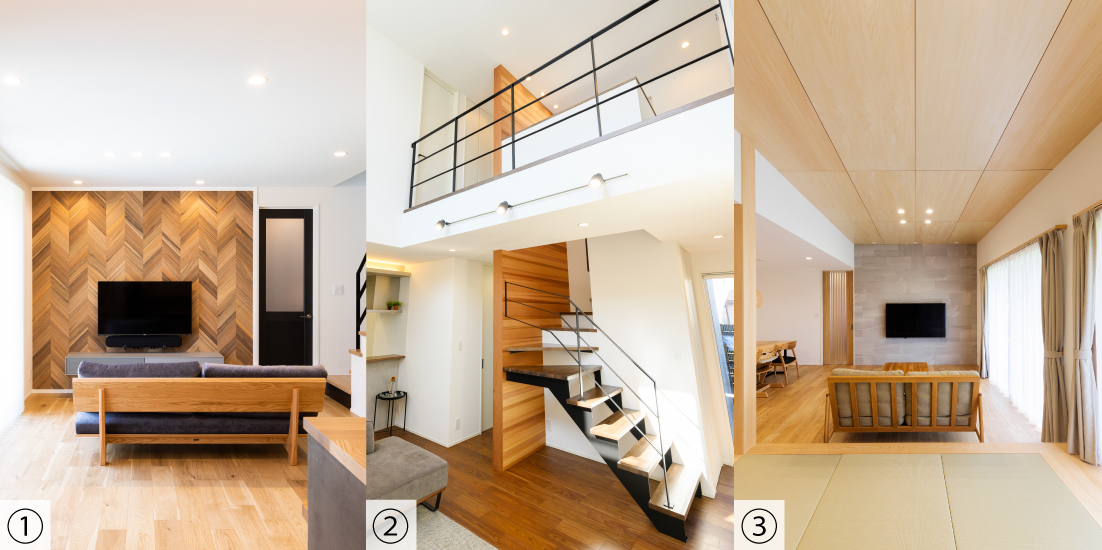 木材を使用した羽目板貼りの施工事例