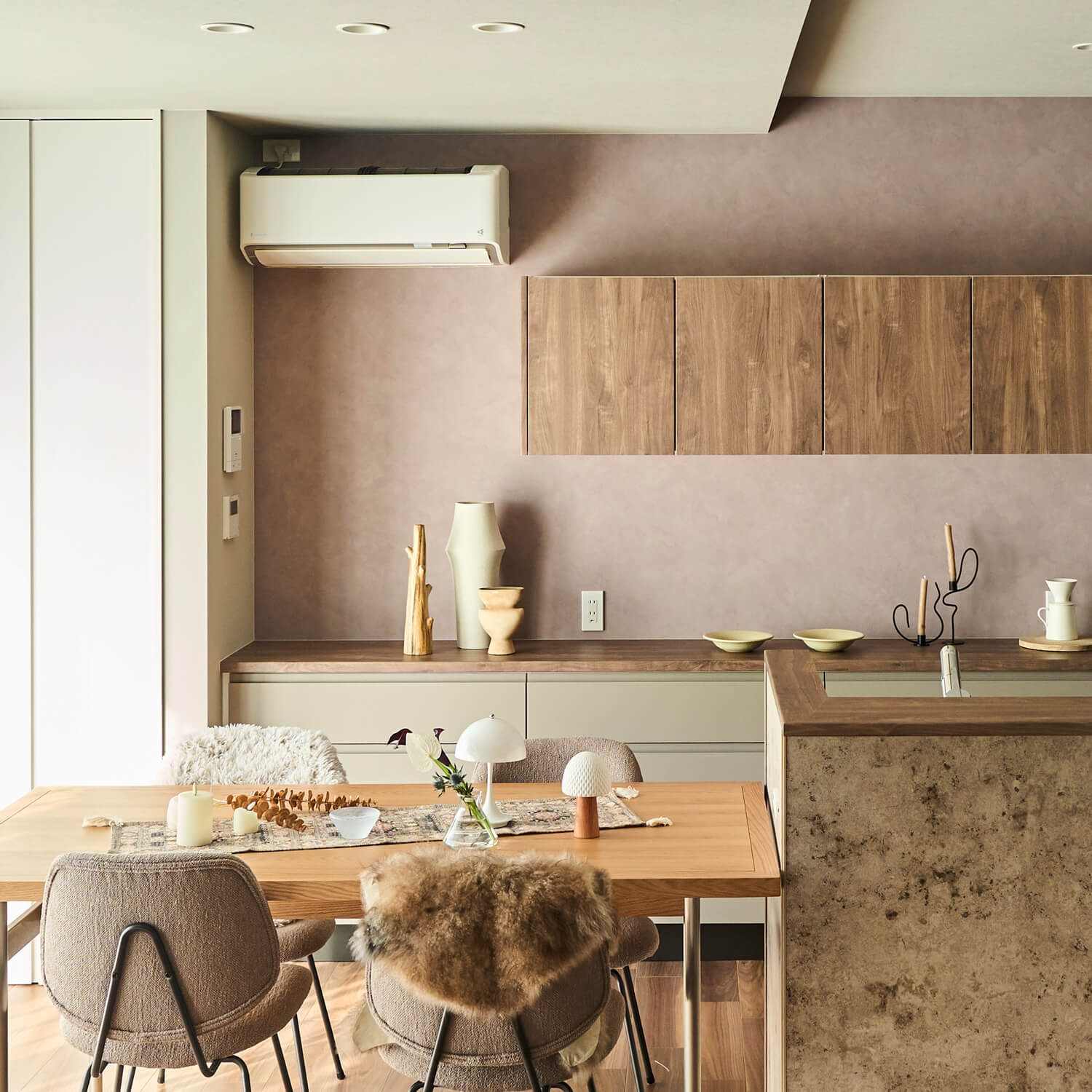 ダイキン製 高性能エアコン（LDK用：RX・寝室用GX）