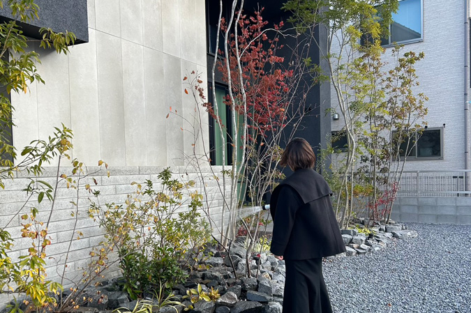 ～朝のお掃除～