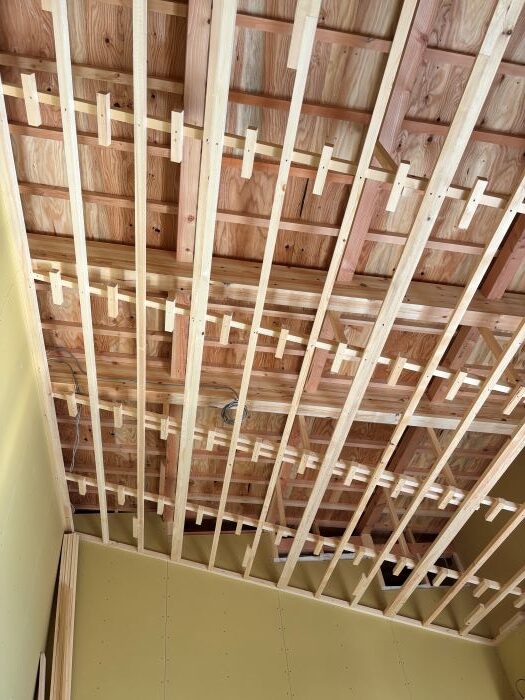 天井の裏側