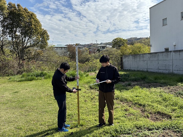 新入社員と現場に行ってきました！